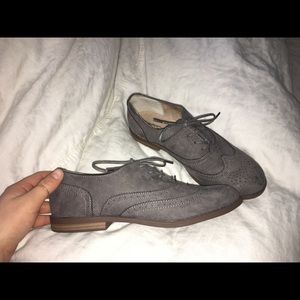 Dark Gray vintage booties